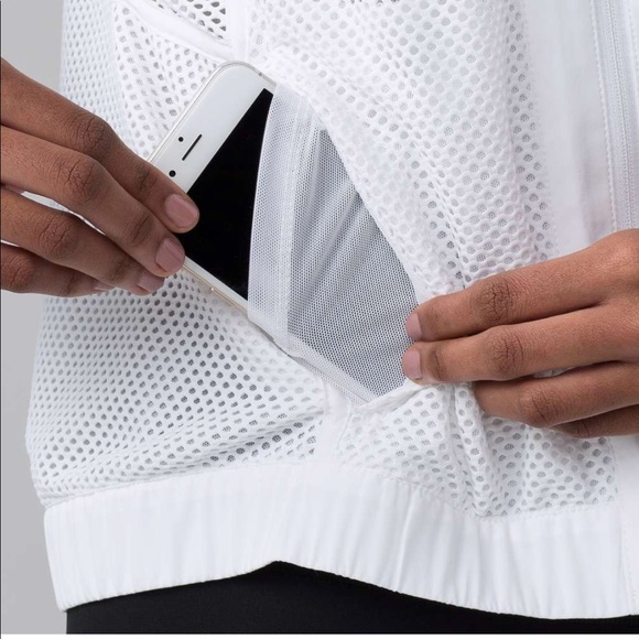 RARE Lululemon Mesh On Mesh Jacket - Picture 3 of 8